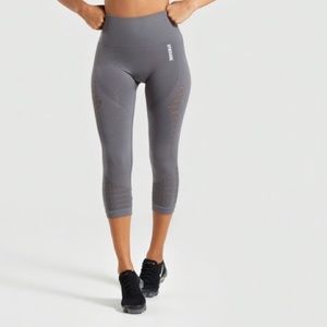 GYMSHARK Energy + Seamlesss Cropped Leggings